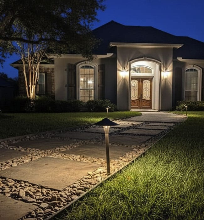 Landscape Lighting Installations